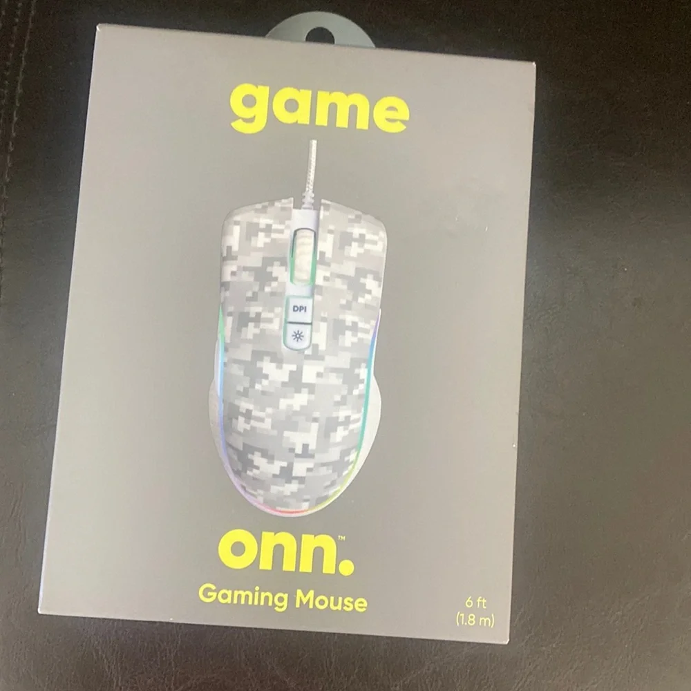 Two Game ONN gaming mouse. 6 feet 1.8 M.